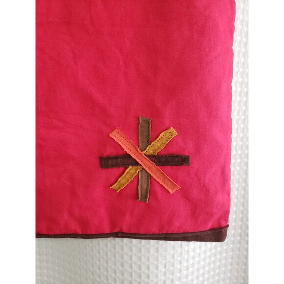 Saya Collections Tote Bag Pink Hand-Sewn Look Design NWT Summer Beach Purse Boho - Picture 5 of 5